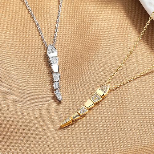 Cubic Zircon Micro Pave Brass Necklace, with 5cm extender chain, fashion jewelry & micro pave cubic zirconia & for woman, more colors for choice, 29x5mm, Sold Per Approx 40 cm Strand