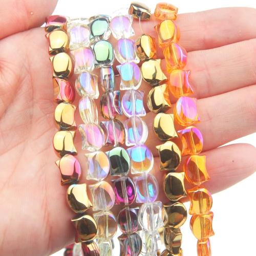 Lampwork Beads, DIY, more colors for choice, 8x10mm, 64PCs/Strand, Sold By Strand