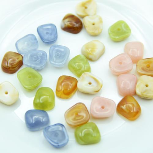 Hair Accessories DIY Findings, Acrylic, more colors for choice, 13x12mm, 20PCs/Bag, Sold By Bag