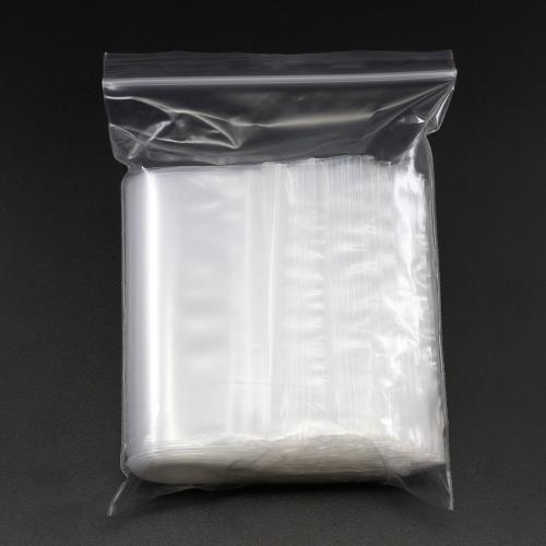 Resealable Plastic Zip Lock Bag, PE Plastic, different size for choice, Sold By Set