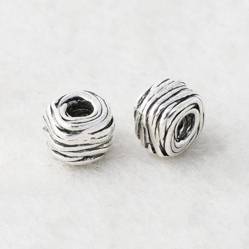 Tibetan Style Jewelry Beads, plated, DIY, more colors for choice, 7x5.30mm, Hole:Approx 3mm, Sold By PC