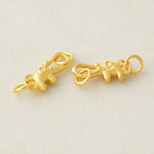 Brass Jewelry Clasps, plated, DIY, golden, Sold By PC