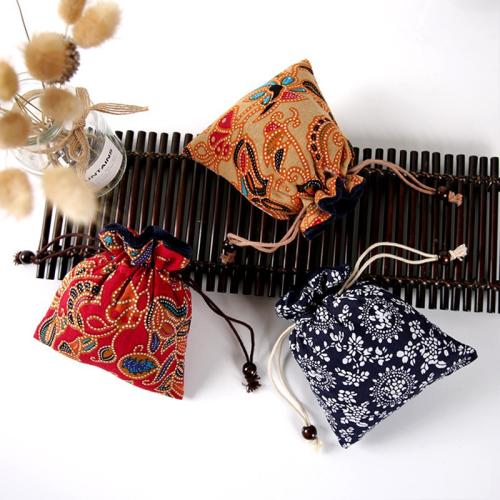 Jewelry Pouches Bags, Cotton Fabric, durable, more colors for choice, 150x130mm, Sold By PC