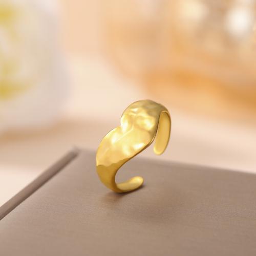 Stainless Steel Finger Ring, 304 Stainless Steel, Heart, plated, Adjustable & for woman, more colors for choice, inner diameter:17~20mm, Sold By PC