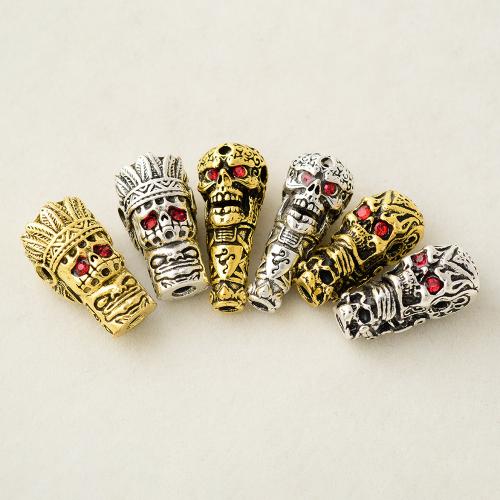 Tibetan Style Jewelry Beads, plated, multihole & DIY & different styles for choice, more colors for choice, Sold By PC