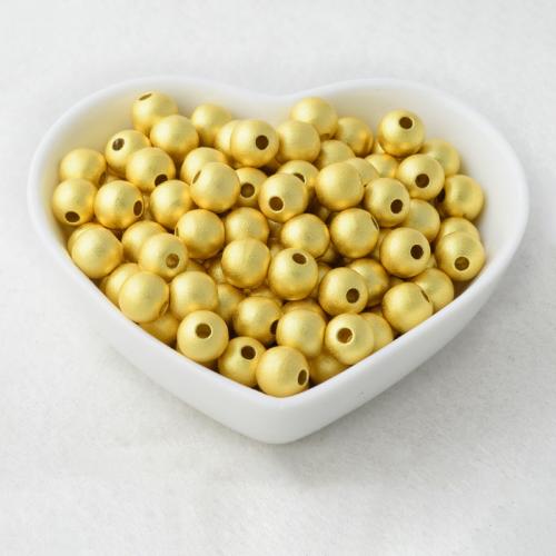 Brass Jewelry Beads, plated, DIY & different size for choice, more colors for choice, Approx 100PCs/PC, Sold By PC