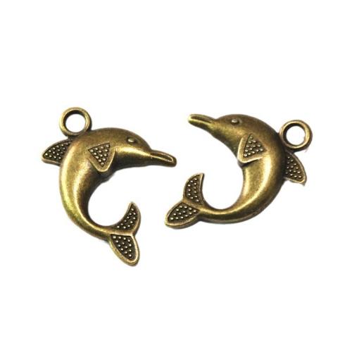 Tibetan Style Animal Pendants, Seahorse, antique brass color plated, DIY, 31x25mm, 30PCs/Bag, Sold By Bag