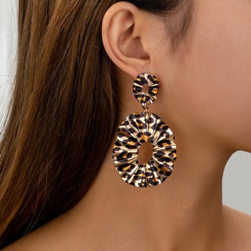 Tibetan Style Stud Earring, plated, for woman, gold, Sold By Pair