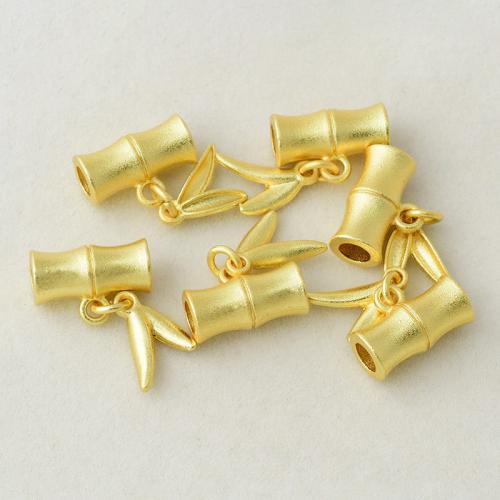 Tibetan Style Jewelry Beads, plated, DIY, golden, Sold By PC