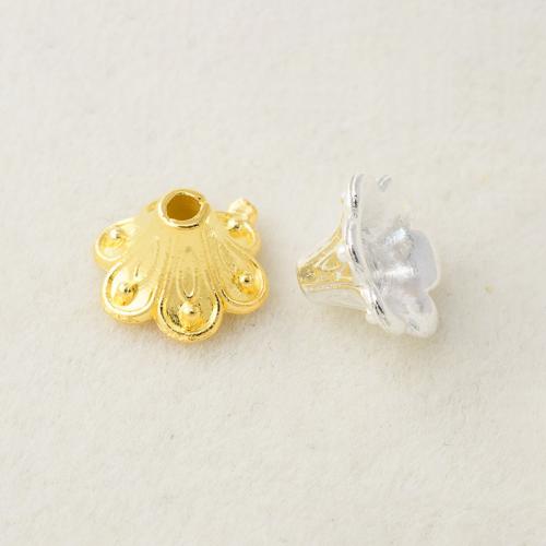 Tibetan Style Bead Cap, plated, DIY, more colors for choice, 9x5mm, Hole:Approx 1.2mm, Sold By PC