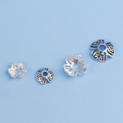 925 Sterling Silver Bead Cap, DIY & different size for choice, more colors for choice, Sold By PC