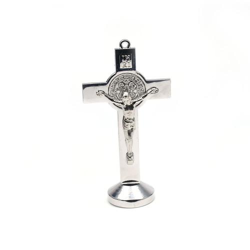 Tibetan Style Pendant, Cross, DIY, more colors for choice, nickel, lead & cadmium free, 43x85mm, Sold By PC