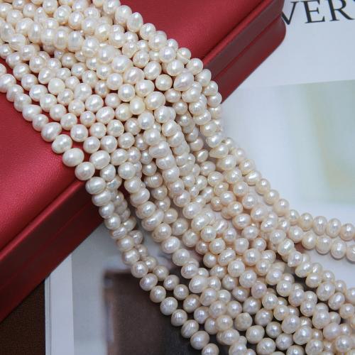 Cultured Potato Freshwater Pearl Beads, DIY, more colors for choice, about:5-6mm, Sold Per Approx 38 cm Strand