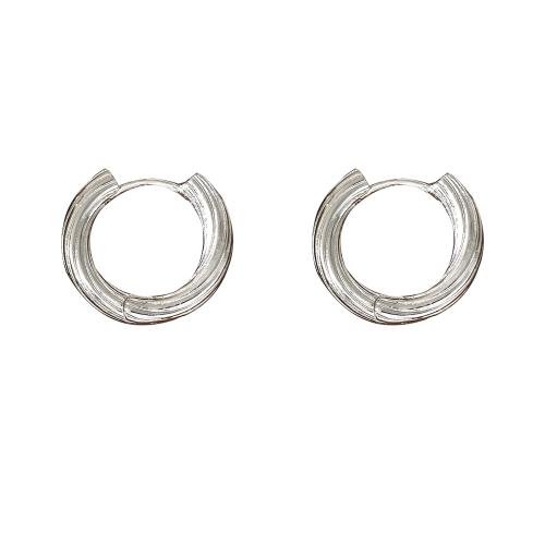 Laiton Leverback boucle d'oreille, avec alliage de zinc, Placage, pour femme, plus de couleurs à choisir, 17mm, Vendu par paire