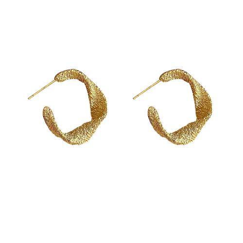 Brass Stud Earring, plated, for woman, more colors for choice, 25x5mm, Sold By Pair