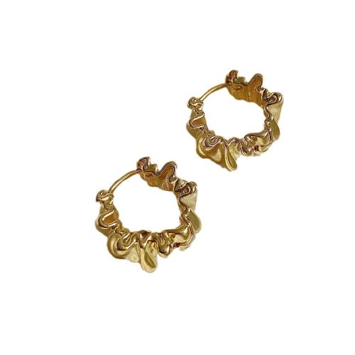 Laiton Leverback boucle d'oreille, Placage, pour femme, plus de couleurs à choisir, 17x18mm, Vendu par paire