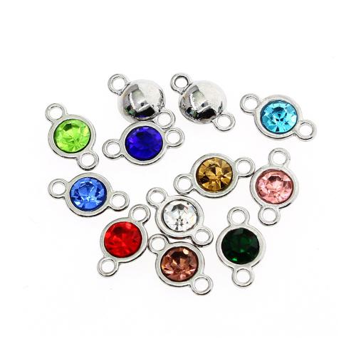 Tibetan Style Connector, plated, DIY & different styles for choice & with rhinestone, more colors for choice, Sold By PC