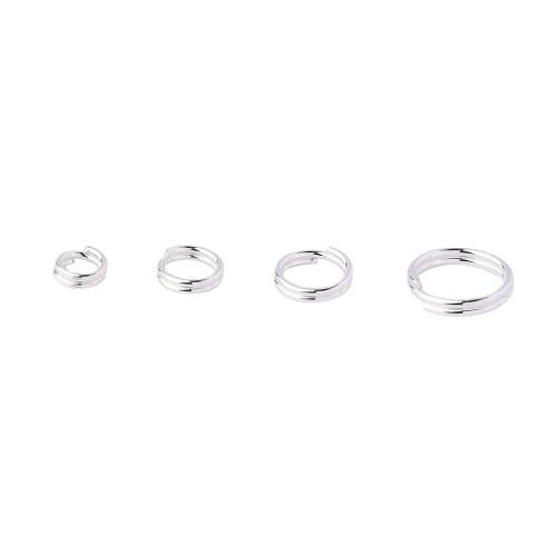 925 Sterling Silver Linking Ring, DIY & different size for choice, Sold By PC