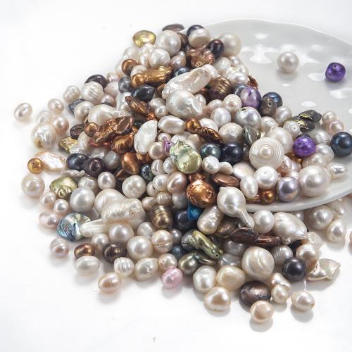 Naturel d'eau douce perles, perle d'eau douce cultivée, DIY, couleurs mélangées, aboutuff1a5-12mm, Vendu par sac