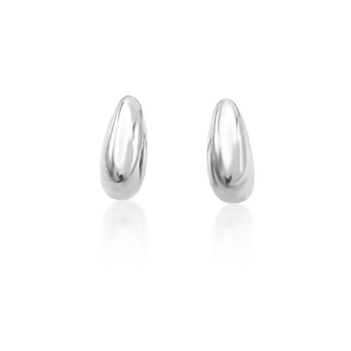 Stainless Steel Stud Earrings, 304 Stainless Steel, plated, for woman, more colors for choice, Sold By Pair