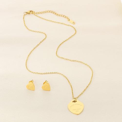 Collier de bijoux en acier inoxydable, Acier inoxydable 304, coeur, styles différents pour le choix & pour femme, plus de couleurs à choisir, Vendu par PC