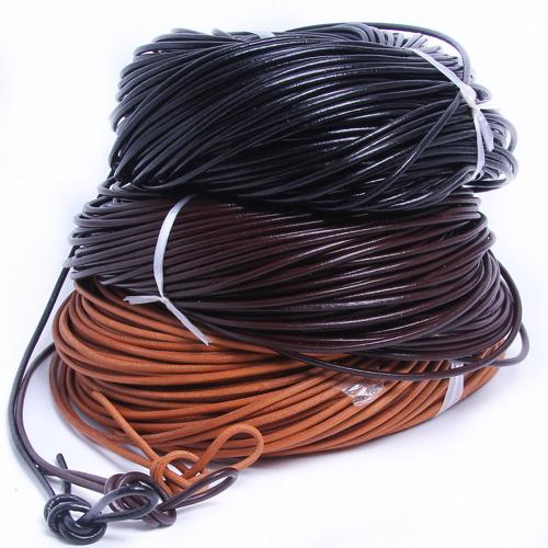 Cowhide Cord, different size for choice, more colors for choice, Length:Approx 90 m, Sold By PC