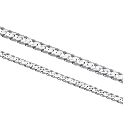 925 Sterling Silver Chains, DIY & different size for choice, silver color, Sold By m