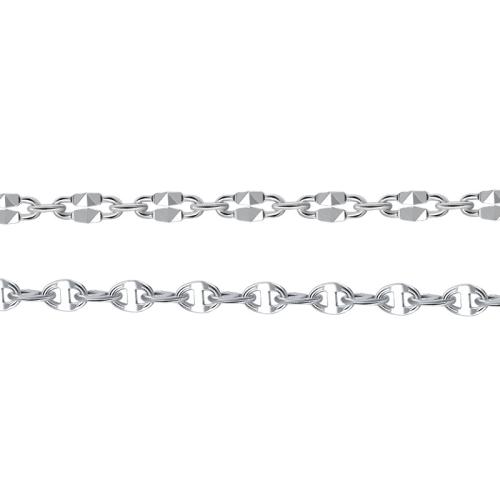 Chaînes en argent sterling, Argent sterling 925, DIY & styles différents pour le choix, Vendu par m