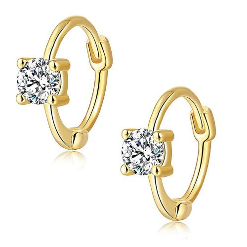 925 Sterling Silver Lever Back Earring, fashion jewelry & micro pave cubic zirconia & for woman, Sold By Pair