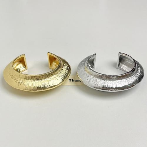 Brass Bracelet & Bangle, plated, fashion jewelry & for woman, more colors for choice, diameter 58mm, width 26mm, Sold By PC