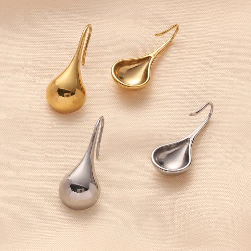 Stainless Steel Drop Earring, 316 Stainless Steel, fashion jewelry & for woman, more colors for choice, 12x22mm, Sold By Pair