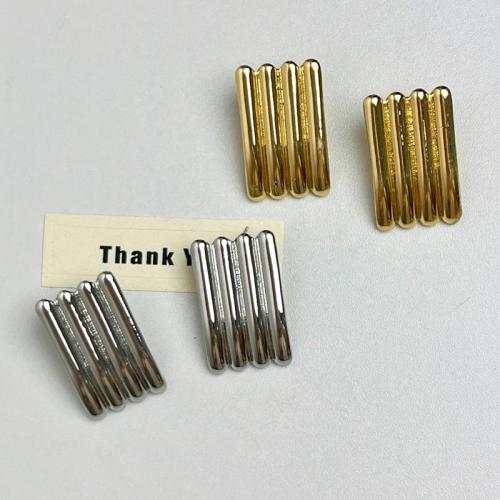 Tibetan Style Stud Earring, plated, fashion jewelry & for woman, more colors for choice, 36x22mm, Sold By Pair