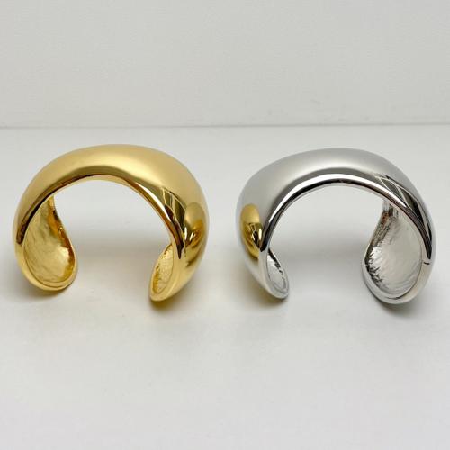 Brazalete de Aleación de Zinc, chapado, Joyería & para mujer, más colores para la opción, Diameter :5.8cm, width :6.1cm., Vendido por UD