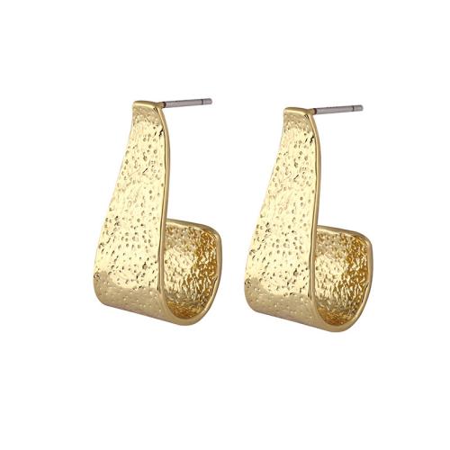 Brass Stud Earring, plated, for woman, more colors for choice, 30mm, Sold By Pair