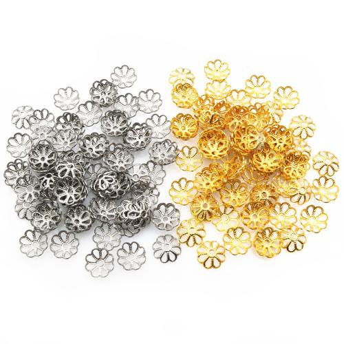 Stainless Steel Bead Cap, 304 Stainless Steel, DIY & different size for choice, more colors for choice, 50PCs/Bag, Sold By Bag