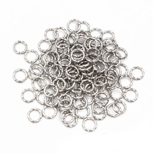 Stainless Steel Open Ring, 304 Stainless Steel, DIY & different size for choice, original color, 50PCs/Bag, Sold By Bag