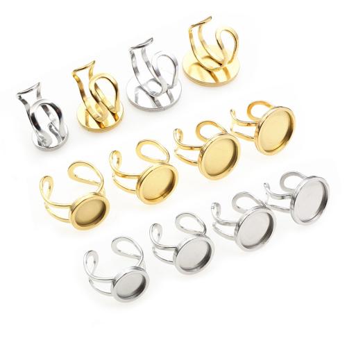 304 Edelstahl Ringschiene, DIY & verschiedene Größen vorhanden, keine, 5PCs/Tasche, verkauft von Tasche