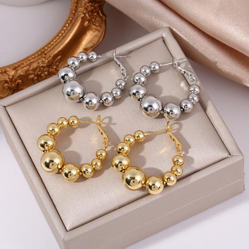 Brass Leverback Earring, fashion jewelry & for woman, more colors for choice, Sold By Pair