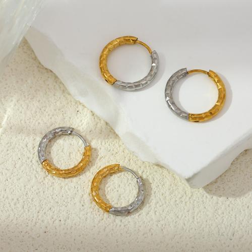 Huggie Anneau d'oreille, Acier inoxydable 304, bijoux de mode & normes différentes pour le choix & pour femme, Vendu par paire