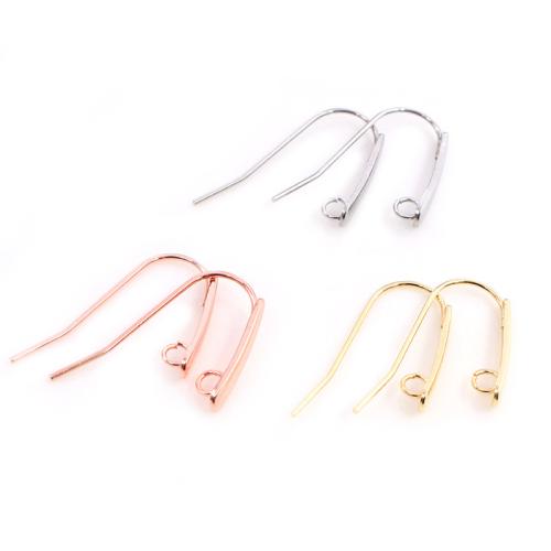 Stainless Steel Hook Earwire, 304 Stainless Steel, DIY, more colors for choice, 24x12mm, 20PCs/Bag, Sold By Bag