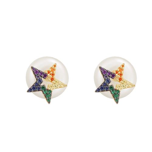 Tibetan Style Stud Earring, with Plastic Pearl, fashion jewelry & different styles for choice & for woman & with rhinestone, Sold By Pair