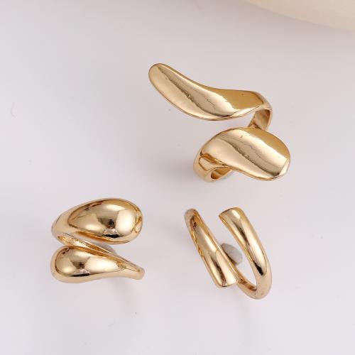 Tibetan Style Ring Set, plated, three pieces & fashion jewelry & for woman, golden, Sold By Set