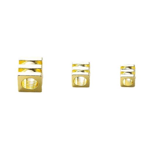 Brass Spacer Beads, plated, DIY & different size for choice, more colors for choice, 20PCs/Bag, Sold By Bag