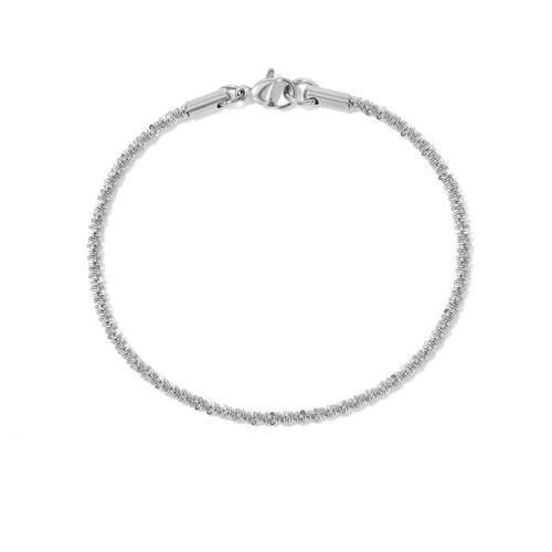 Stainless Steel Jewelry Bracelet, 304 Stainless Steel, plated, fashion jewelry & different size for choice & for woman, more colors for choice, Sold By PC