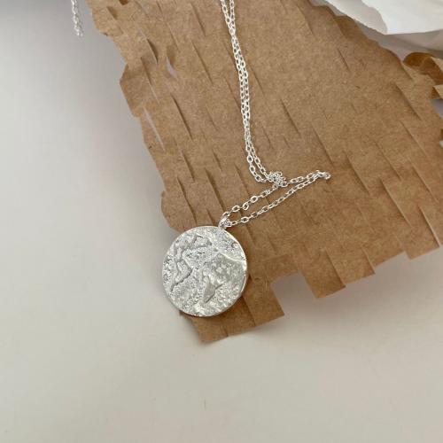 925 Sterling Silver Necklaces, fashion jewelry & for woman, more colors for choice, Length:Approx 45 cm, Sold By PC