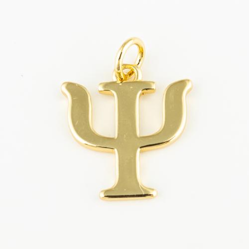 Brass Jewelry Pendants, fashion jewelry & Unisex, golden, 16x15mm, Hole:Approx 3mm, Sold By PC