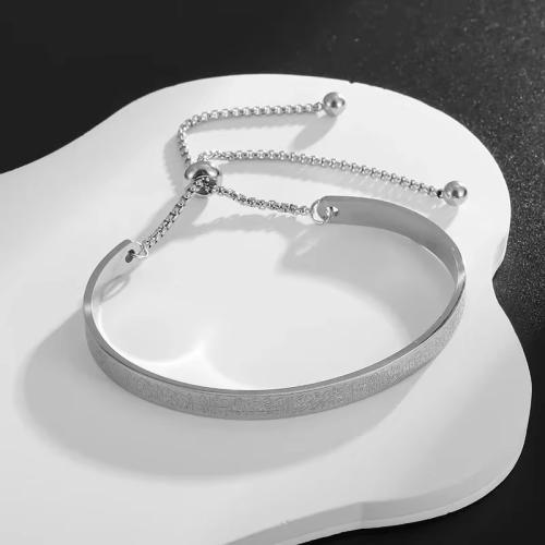 Stainless Steel Jewelry Bracelet, 304 Stainless Steel, fashion jewelry & for woman, more colors for choice, Sold By PC