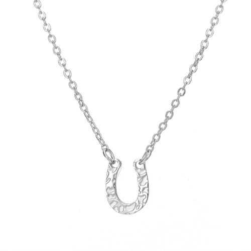 Stainless Steel Jewelry Necklace, 316L Stainless Steel, with 8cm extender chain, plated, fashion jewelry & for woman, more colors for choice, Length:Approx 42 cm, Sold By PC