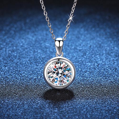 925 Sterling Silver Necklace, with 2inch extender chain, Round, oval chain & different styles for choice & for woman, Length:Approx 15.7 Inch, Sold By PC