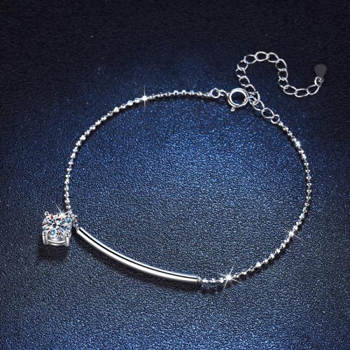 925 Sterling Silver Bracelet and Anklet, different styles for choice & for woman, Sold By PC